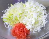 お好み焼きオムライス～時々チーズin ～作り方1写真