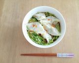 冷し水餃子ラーメン作り方4写真