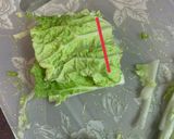 白菜のサラダ作り方1写真