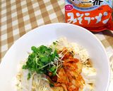 ピリ辛冷奴とキムチの冷やし味噌ラーメン作り方9写真