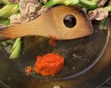 きゅうりと豚肉の豆板醤炒め作り方3写真