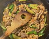 きゅうりと豚肉の豆板醤炒め作り方4写真