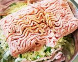 お母さんのボリュームたっぷりカツ餃子！作り方2写真