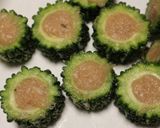 肉詰めゴーヤのタイ風スープ作り方3写真