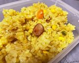 簡単！炊飯器で時短カレーピラフ♪作り方5写真