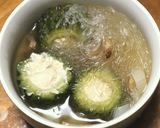 肉詰めゴーヤのタイ風スープ作り方6写真