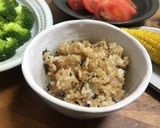 【絶品】鉄板焼きの〆　ガーリック飯作り方4写真