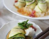 豚肉とズッキーニで＊ミルフィーユロール作り方7写真