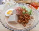 サッポロ一番ごましょうゆ味冷たい担々麺風作り方6写真