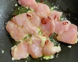 鶏むね肉と枝豆のペペロンチーノ作り方3写真