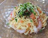 冷製明太子パスタ#甘海老のせ作り方8写真