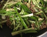 大豆のお肉でししとう炒め煮作り方2写真