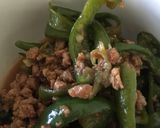 大豆のお肉でししとう炒め煮作り方3写真