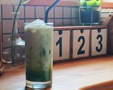 オーツミルク★練乳抹茶オレ作り方4写真