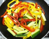 夏野菜ズッキーニとパプリカのカレーマリネ作り方5写真