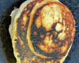 キャンプの朝ごはん　クランペット作り方4写真