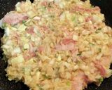 食べてびっくり！オートミールのお好み焼き作り方4写真
