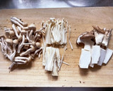 きのこと牛肉のオイスターソース炒め作り方4写真