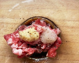 きのこと牛肉のオイスターソース炒め作り方2写真