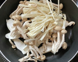 きのこと牛肉のオイスターソース炒め作り方5写真