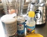 グビグビ飲める炭酸バナナジュース作り方1写真