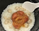 トマトとほたて缶のごはん作り方5写真
