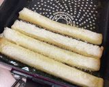 パンの耳で！黒蜜きなこ揚げパン作り方1写真