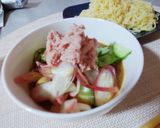 味噌ラーメンで冷や汁風作り方1写真