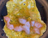 冷凍むきえびで♪てんむす風卵焼き作り方4写真