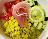お酢で爽やか☆サラダ冷やし塩ラーメン作り方7写真