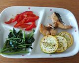さばとすだちの夏野菜ラーメン作り方1写真