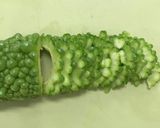 減塩味噌で作る☆ゴーヤーの味噌炒め作り方1写真