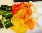主役はズッキーニのヘルシー野菜カレー作り方2写真
