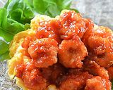 ふんわり卵と鶏むね肉のチリソース炒め♪作り方8写真