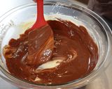 まるで生チョコ！チョコレートチーズケーキ作り方8写真