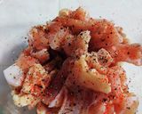 鶏軟骨(ヤゲン)のピリ辛炒め作り方1写真