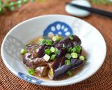 レンジで簡単☆さっぱり茄子の甘酢あん♬作り方7写真