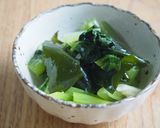 小松菜・ワカメのナムル♪ツルシャキ食感♪作り方6写真