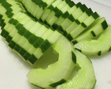 育ちすぎたきゅうりで！やみつき塩昆布炒め作り方4写真