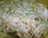 キャベツの大量消費★キャベカニ炒め作り方1写真