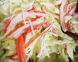 キャベツの大量消費★キャベカニ炒め作り方3写真