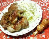 ✿揚げない❀唐揚げ✿甘辛ジンジャー風味作り方4写真