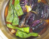 基本の茄子と万願寺唐辛子の揚げ浸し♪作り方7写真