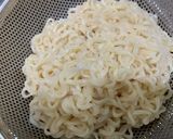 帆立ののった冷たいサッポロ一番ごま♪作り方1写真