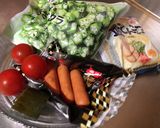 サッポロ一番 ラーメンでスパサラスタイル作り方1写真