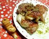 ✿揚げない❀唐揚げ✿甘辛ジンジャー風味作り方5写真