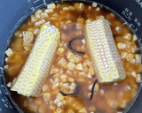 ☆とうもろこしと塩昆布の炊き込みご飯☆作り方3写真