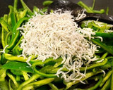 ピーマンとしらすの麺つゆ炒め♪作り方6写真