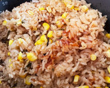 ☆とうもろこしと塩昆布の炊き込みご飯☆作り方5写真