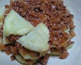 じゃが芋と挽肉の重ね焼き作り方5写真